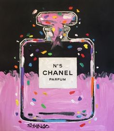 Stango Gallery: Chanel  Chanel No.5 Perfume Bottle Pop Art