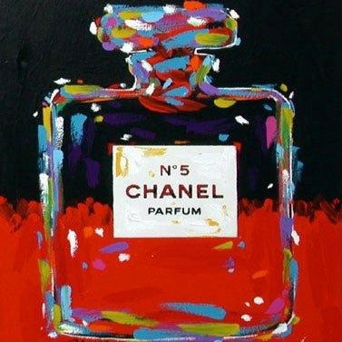 Stango Gallery: Chanel | Chanel No.5 Parfum | Red Chanel Bottle Pop Art | Gallery at Studio Burke, Washington, DC