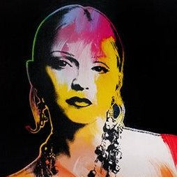 Stango Gallery: Iconic Individuals | Fuchsia and Black Madonna Pop Art | Gallery at Studio Burke, Washington, DC