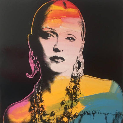 Stango Gallery: Iconic Madonna | Orange and Black Madonna Pop Art | Gallery at Studio Burke, Washington, DC