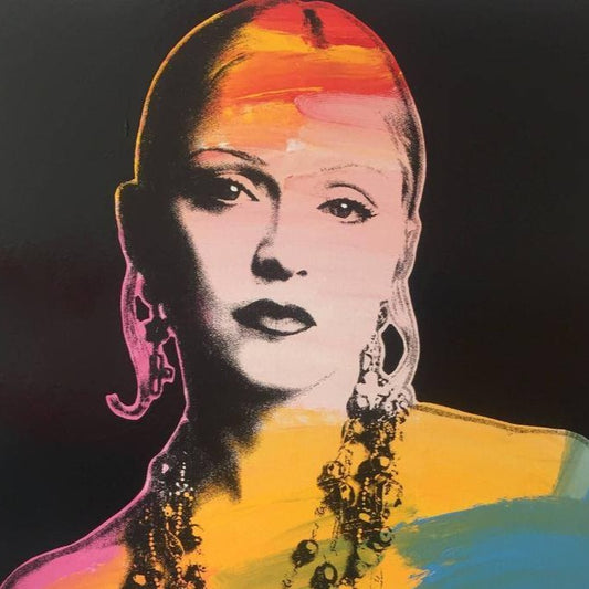 Stango Gallery: Iconic Madonna | Orange and Black Madonna Pop Art | Gallery at Studio Burke, Washington, DC
