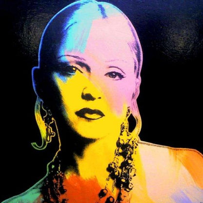 Stango Gallery: Iconic Madonna | Turquoise Madonna Pop Art | Gallery at Studio Burke, Washington, DC