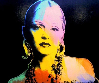 Stango Gallery: Iconic Madonna | Turquoise Madonna Pop Art | Gallery at Studio Burke, Washington, DC