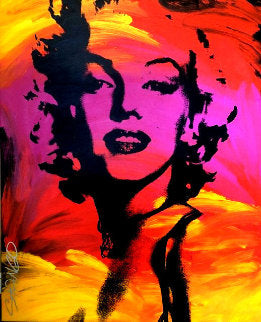 Stango Gallery: Iconic Marilyn | Golden Marilyn Monroe Pop Art | Gallery at Studio Burke, Washington, DC