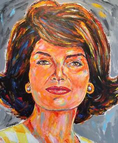 Stango Gallery: Kennedy | America's First Lady Mrs. Kennedy | USA Patriotic Artist | Washington, DC |