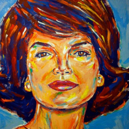 Stango Gallery: Kennedy | America's First Lady Mrs. Kennedy | USA Patriotic Artist | Washington, DC |