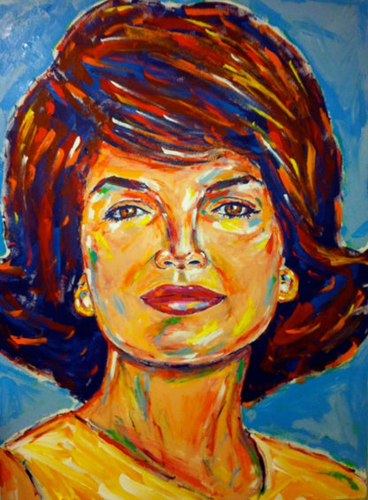 Stango Gallery: Kennedy | America's First Lady Mrs. Kennedy | USA Patriotic Artist | Washington, DC |