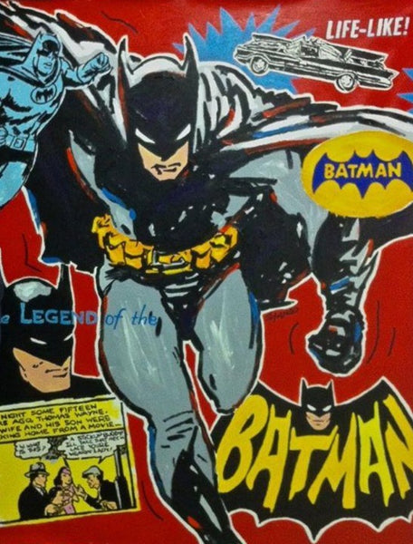 Stango Gallery: American Super Hero: Batman | Red Batman and Robin | Gallery at Studio Burke, Washington, DC