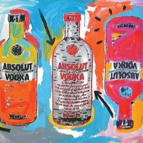 Stango Gallery: Absolut Vodka | Multi Color Absolutely Absolut | Gallery at Studio Burke, Washington, DC
