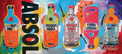 Stango Gallery: Absolut Vodka | Multi Color Absolutely Absolut | Gallery at Studio Burke, Washington, DC
