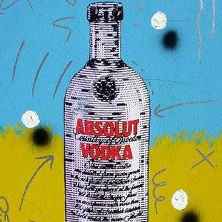 Stango Gallery: Absolut Vodka |Sky Blue and Olive Green Absolutely Absolut | Gallery at Studio Burke, Washington, DC