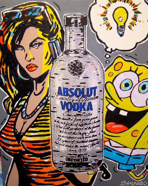 Stango Gallery: Absolut Vodka | Peach Audrey Absolutely Absolut | Gallery at Studio Burke, Washington, DC