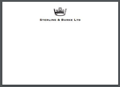 Pricing / Deposit | Bespoke Stationery | Large Correspondence Card / Invitation | 5 by 7 | Pearl White and Ecru | Hand Engraved | 100% Cotton Paper by Sterling and Burke Ltd-Custom Stationery-Sterling-and-Burke