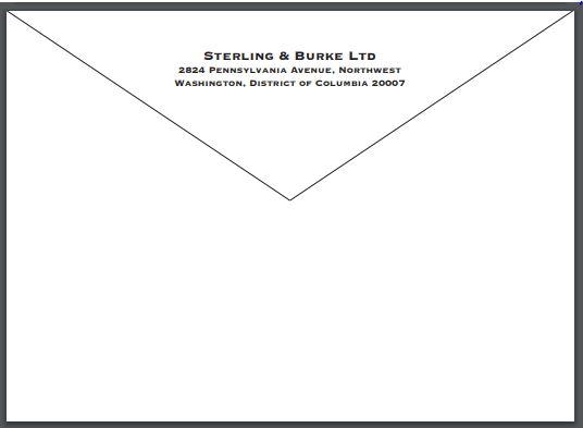 Pricing / Deposit | Bespoke Stationery | Envelope Only | Available in Various Sizes | Pearl White and Ecru | Hand Engraved | 100% Cotton Paper by Sterling and Burke Ltd-Custom Stationery-Sterling-and-Burke