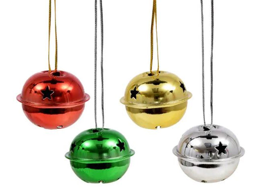 Jingle Bell Gift Wrap Decoration | Studio Burke DC | Washington, DC