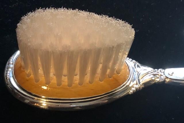 Baby Brush | Sterling Silver | Baby Brush and Comb Set | Engraved | Made in USA | Sterling and Burke-Baby-Sterling-and-Burke