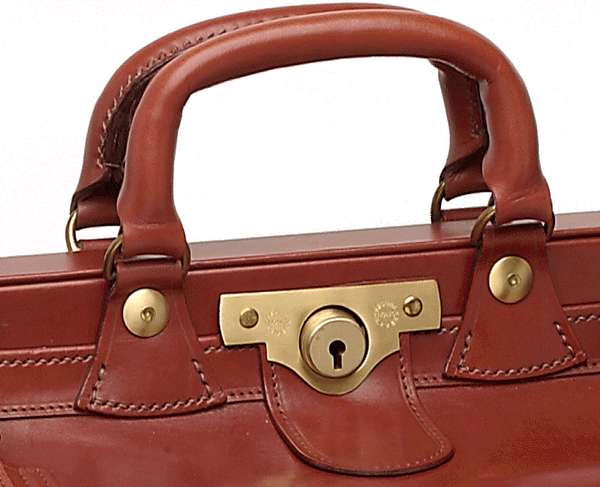 Classic Gladstone Bag | Kit Bag in English Bridle Leather | Hand Stitched in England | Deposit for Bespoke Production