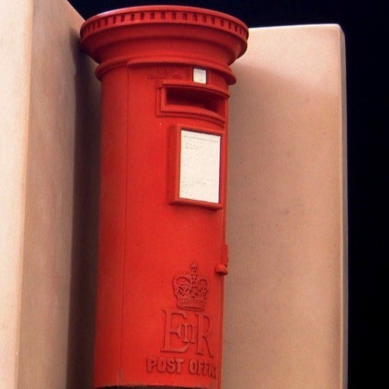 UK Post Box Sculpture British Post Box Award | Custom Architectural Model | Made in England | Timothy Richards