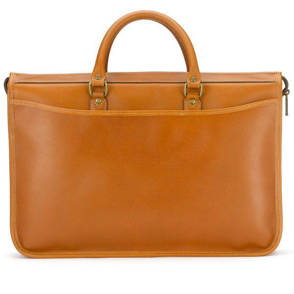 Tusting Marston Large Leather Briefcase-Business Bags-Sterling-and-Burke