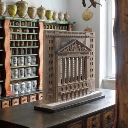 NYC New York Stock Exchange Architectural Sculpture | Extra Large Custom NYSE Statue | Building Model | Made in England | Timothy Richards