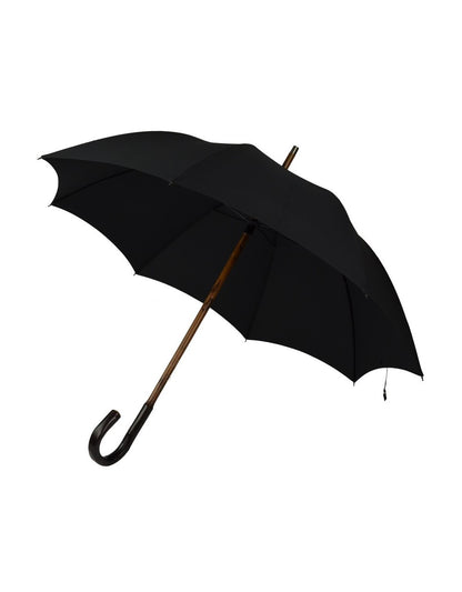 Fox Umbrellas | Gent's Umbrella | Bark Chestnut | Finest Quality English Umbrella | Solid Shaft | The Fox Umbrella