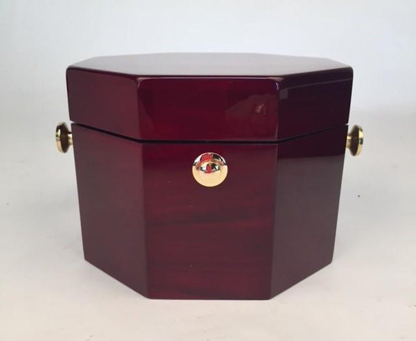 VA Service Award | 55 Years | Solid Brass Clock | Cherry Wood Box | Award Clock | Captains Clock Clock | Sterling and Burke-Clock-Sterling-and-Burke