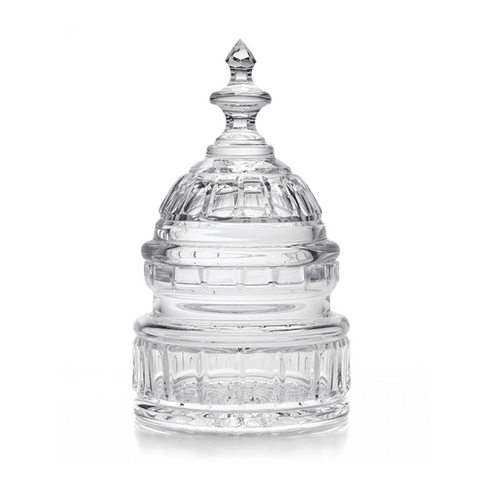 Waterford Crystal Capitol Dome Biscuit Jar | Waterford Crystal Biscuit Jar | Washington, DC