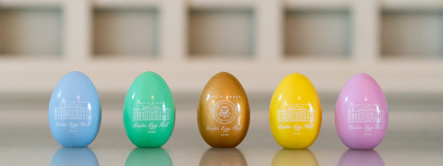 2020 White House Easter Egg | President and Melania Trump | The Great Seal | Presidential Seal