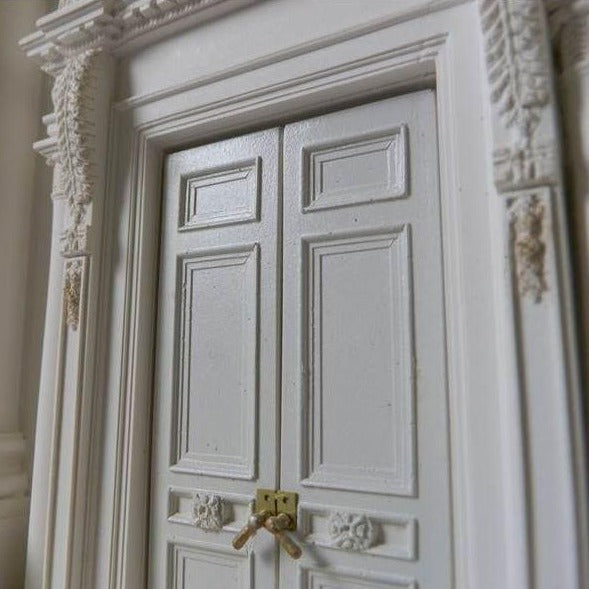 White House Architectural Sculpture | Custom Whites House Plaster Model | High Quality Detail | Made in England | Timothy Richards-Desk Accessory-Sterling-and-Burke