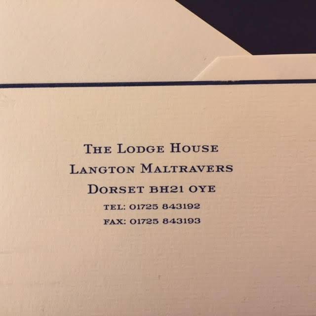 The Wren Press | Hand Engraved Stationery and Invitations | Favourite Typeface Example | The Lodge House-Stationery-Sterling-and-Burke