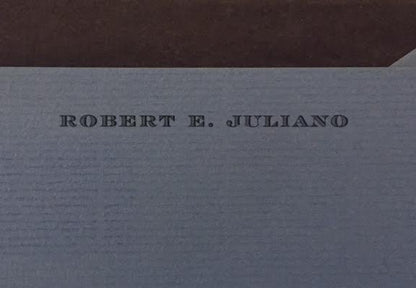 The Wren Press | Hand Engraved Stationery and Invitations | Favourite Typeface Example | Robert on 22nd-Stationery-Sterling-and-Burke