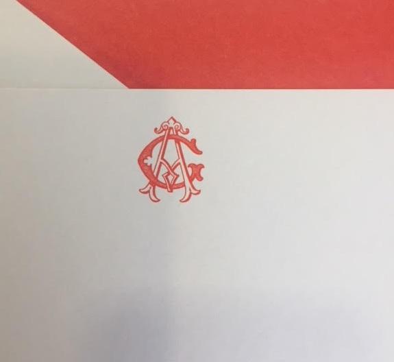 The Wren Press | Monogram Samples | Hand Engraved Stationery and Invitations | Elegant Monogram Examples-Stationery-Sterling-and-Burke