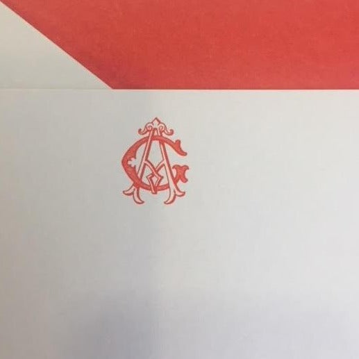 The Wren Press | Monogram Samples | Hand Engraved Stationery and Invitations | Elegant Monogram Examples-Stationery-Sterling-and-Burke