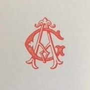 The Wren Press | Monogram Samples | Hand Engraved Stationery and Invitations | Elegant Monogram Examples-Stationery-Sterling-and-Burke