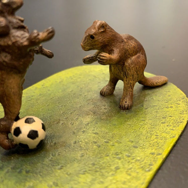 Beaver & Poodle Play Soccer | Viennese Bronze