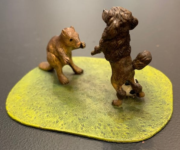 Beaver & Poodle Play Soccer | Viennese Bronze