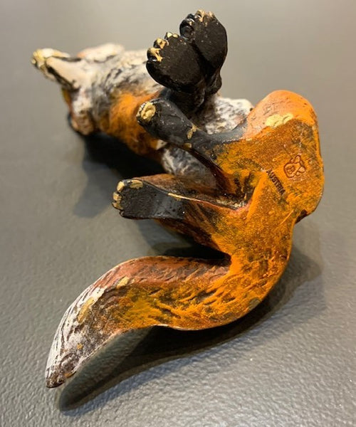 Antique Fox Sitting | Large | Viennese Bronze