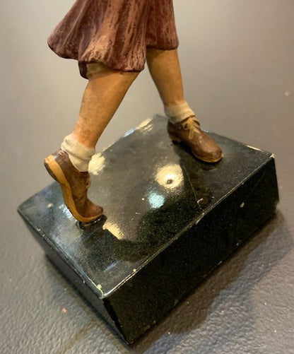 Antique Lady Golfer | Viennese Bronze