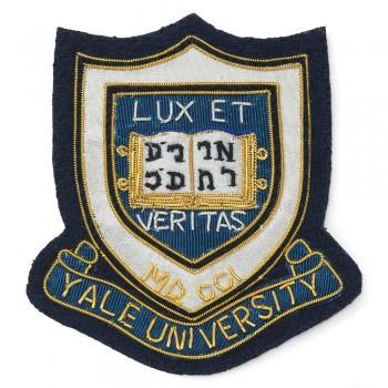 Yale Blazer Badge | Yale University Blazer Badge | Made in England-Blazer Badge-Sterling-and-Burke
