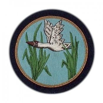 Flying Duck Blazer Badge | Made in England-Blazer Badge-Sterling-and-Burke