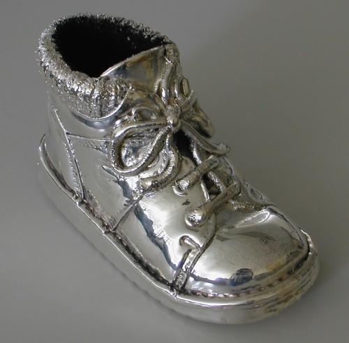 Pewter baby shops shoes