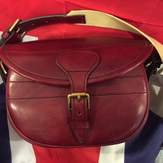 Cartridge Bag | Hunting Handbag | English Bridle Hide | Hand-stitched | Made in England-Cartridge Bag-Sterling-and-Burke