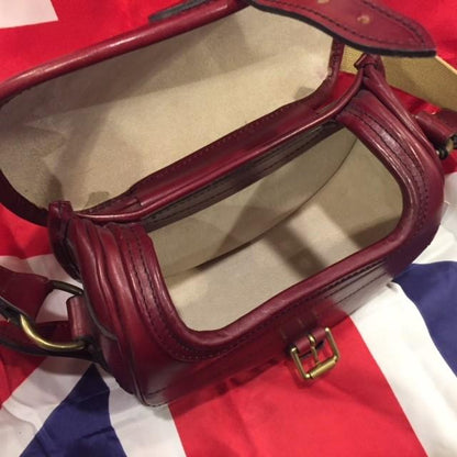 Cartridge Bag | Hunting Handbag | English Bridle Hide | Hand-stitched | Made in England-Cartridge Bag-Sterling-and-Burke