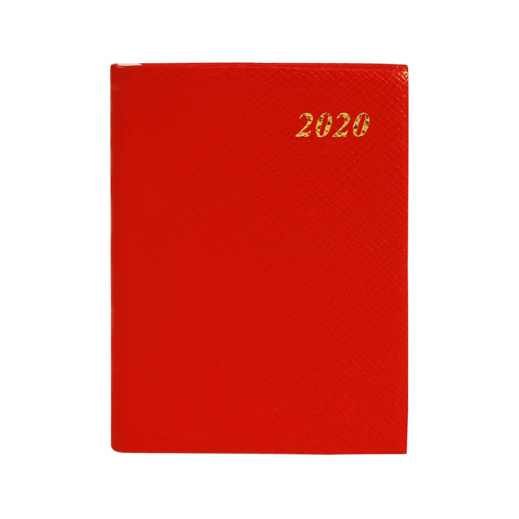 Charing Cross  2023 Leather Planner Calendar with Pencil and Clip