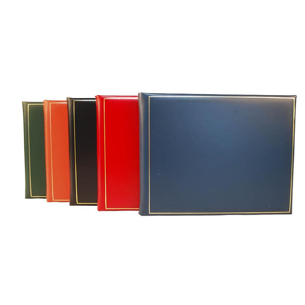 Guest Book, Gold Border, 7 by 9 Inches -POS-Guest Book-Sterling-and-Burke