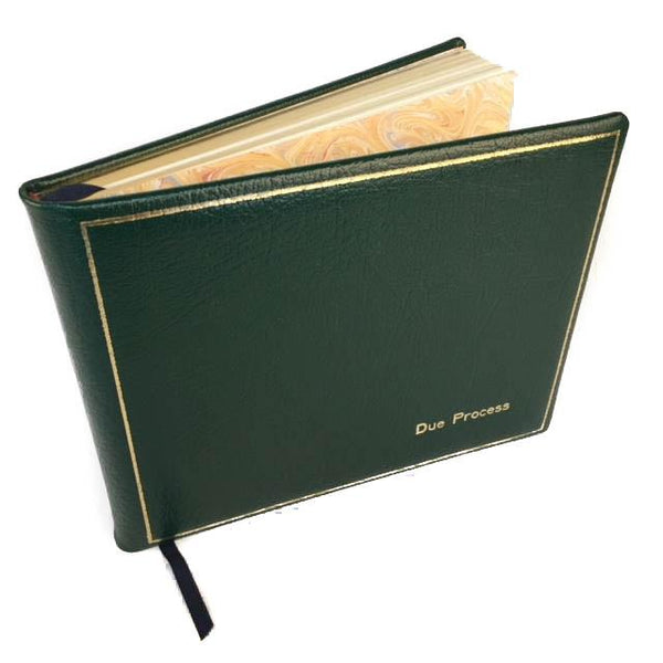 Guest Book Personalization Samples, 7 by 9 Inches | Calf Leather | Made in England-Guest Book-Sterling-and-Burke