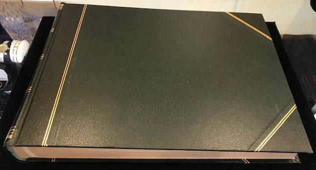 Leatherbound Scrapbook | Photo Album | Charing Cross | 11" x 15"-Photo Album-Sterling-and-Burke