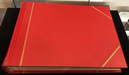 Leatherbound Scrapbook | Photo Album | Charing Cross | 10" x 13"-Photo Album-Sterling-and-Burke