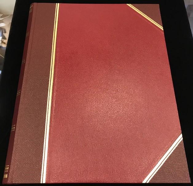 Leatherbound Scrapbook | Photo Album | Charing Cross | 12" x 9"-Photo Album-Sterling-and-Burke