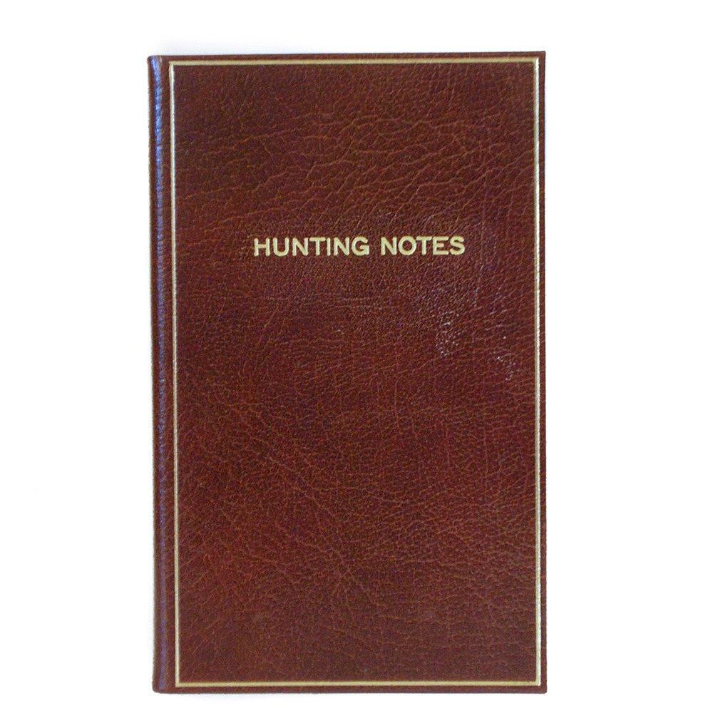 Leather Notebook, 7x4, "Hunting Notes" | Buffalo Calf | Charing Cross-Titled Notebooks-Sterling-and-Burke